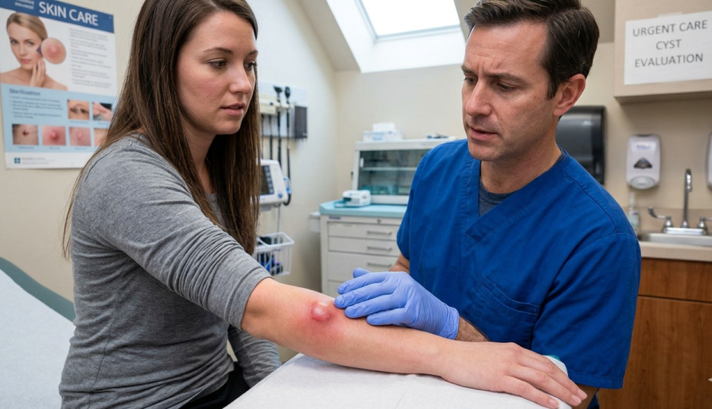 Signs a Cyst May Need Drainage